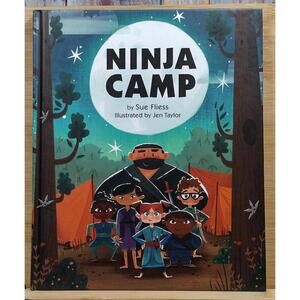 Ninja Camp by Sue Fliess‎ - Children's Book